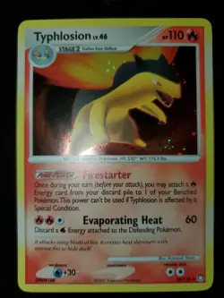 Typhlosion 16/123 Holo Rare Pokemon TCG DP Mysterious Treasures Card LP-NM - Image 3