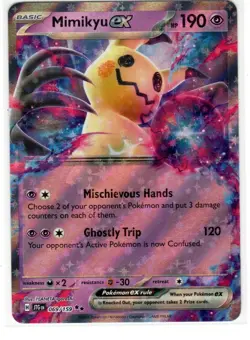 Pokemon TCG SV09: Journey Together Mimikyu ex Double Rare 069/159 NM (FREE S&H) - Image 1
