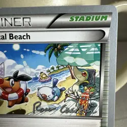 2011 Pokemon World Championships Tropical Beach BW28 The Truth Black Star Promo - Image 3