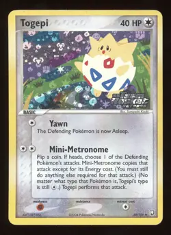 2004 Pokemon EX Team Rocket Returns Togepi (Expansion Stamp) #50/109 - Image 1