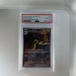 Pokemon Gumshoos 153/132 Me01: Mega Evolution 2025 Illustration Rare Holo PSA 10 - Image 1