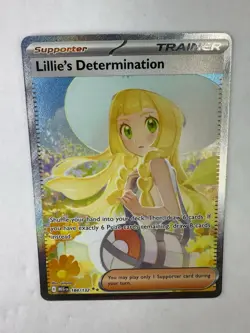 Pokemon Lillie's Determination 184/132 Mega Evolution Special Illustration Rare - Image 3
