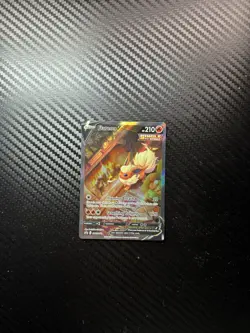 Flareon v SWSH179 Sword & Shield Black Star Promo Holo Card NM Condition - Image 1