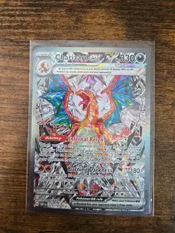 Pokemon TCG Charizard EX Sir Obsidian Flames 223/197 - Image 1