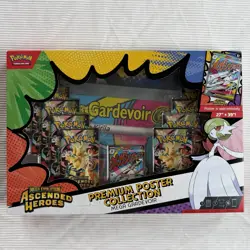 Pokemon TCG Ascended Heroes Premium Poster Collection Mega Gardevoir Box SEALED - Image 1