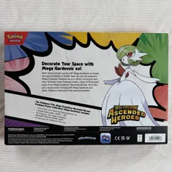 Pokemon TCG Ascended Heroes Premium Poster Collection Mega Gardevoir Box SEALED - Image 2