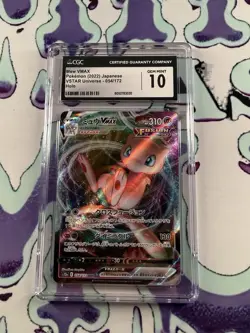 2022 POKEMON JPN VSTAR UNIVERSE HOLO #054/172 MEW VMAX CGC 10 GEM MINT - Image 1