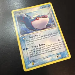 Pokemon Emerald Kyogre #15/106 Moderately Played - Image 2