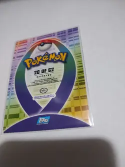 Mint/Nm Topps Pokemon Johto Series 1 Sticker Chase Card Togepi Glossy 20 of 62 - Image 5