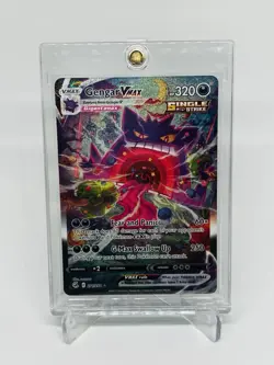 *READ Gengar VMAX Alt Art Fusion Strike 271/264 Secret Rare Pokemon NM Ink Blot - Image 2