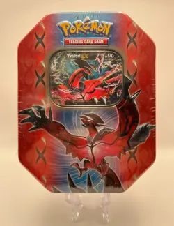 (402996) Pokemon 2014 Yveltal Legends of Kalos Collectors Tin - Factory Sealed - Image 1