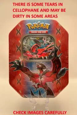 (402996) Pokemon 2014 Yveltal Legends of Kalos Collectors Tin - Factory Sealed - Image 2