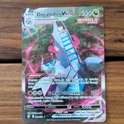 Pokemon Duraludon VMAX Alternate Art Single Strike Secret Rare Holo 330 HP - Image 1