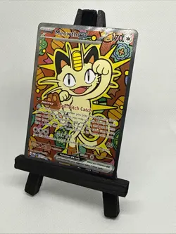 Meowth ex 121/088 Special Illustration Rare - Perfect Order SIR Pokemon NM - Image 3