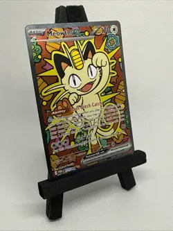 Meowth ex 121/088 Special Illustration Rare - Perfect Order SIR Pokemon NM - Image 5
