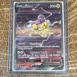 Pokemon Raikou V Ultra Rare Holo GG41/GG70 Crown Zenith 200 HP - Image 2