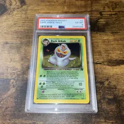 Pokemon Team Rocket Dark Arbok Holo 2/82 - PSA 6 EX-MT! WOTC! - Image 1