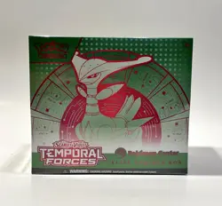 Temporal Forces Pokemon Center Elite Trainer Box ETB Iron Leaves Sealed - Image 1