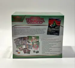 Temporal Forces Pokemon Center Elite Trainer Box ETB Iron Leaves Sealed - Image 2