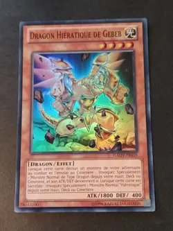 Yu-Gi-Oh ! - Dragon Hieratique de Gebeb - GAOV-FR019 - Super Rare - Image 1