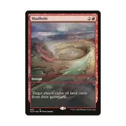 WOTC MtG Magic the Gathering Mudhole (R) (Foil) NM - Image 1