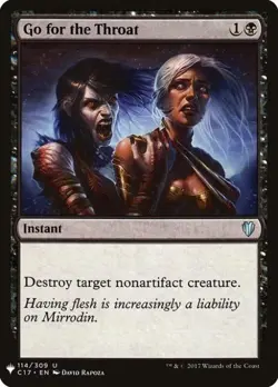 Go for the Throat - Near Mint MTG Mystery Booster - Image 1