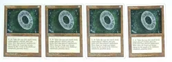 Magic the Gathering * MTG * 4 x Millstone * Fourth Edition * MP - Image 1
