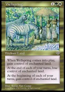 Wellspring - Light Play MTG Mirage - Image 1