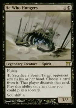 He Who Hungers - Light Play MTG Champions of Kamigawa - Image 1