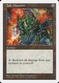 MTG - Jade Monolith - Fifth Edition - X1 - (LP) - - Image 1