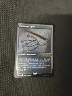 MTG *Conqueror's Flail Etched Foil X1* (LP) Double Masters 2022 Magic - Image 1