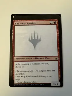 The Wiley Speedster GenCon 2025 Unknown Event Playtest MTG Magic Gavin Verhey - Image 1