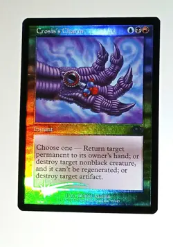 Magic the Gathering * MTG * Crosis's Charm * Foil * Planeswalk - Image 1