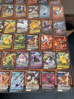 Lot Of 75 Pokemon V Cards NM/M - Image 3