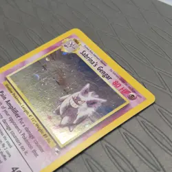 Sabrina's Gengar Holo Rare Gym Heroes Card 14/132 LP - Image 4