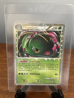 Meganium Prime HGSS08 Holo Promo Pokemon Card Heartgold & Soulsilver LP 2010 - Image 3