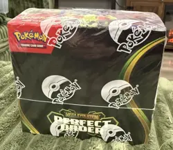 Pokemon Mega Evolution Perfect Order Trading Card Game Sealed Booster Box - Image 1