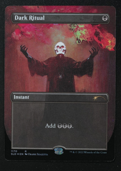 Dark Ritual MISPRINT #1170 SLD Magic Card Secret Lair Drop Error Card MTG - Image 1