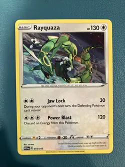Pokemon TCG Rayquaza Card 014/015 McDonald's Promos 2024 Regular EN-NM M24EN - Image 1