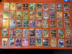 Lot Of 50 Art & Character Rare Japanese Pokemon Cards NM/M - Image 1