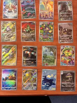 Lot Of 50 Art & Character Rare Japanese Pokemon Cards NM/M - Image 2