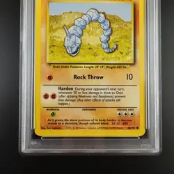 PSA 9 Onix 56/102 Pokemon Base Set 1999 Non Holo Card - Image 3