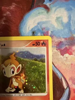 Chimchar - (Cosmos Holo) 076/130 Miscellaneous Cards & Products Holo Light Play - Image 3