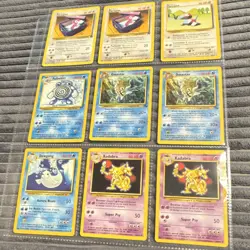 Wizards of the Coast Vintage Pokemon TCG 45 Cards Team Rocket Base Jungle - Image 3