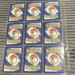 Wizards of the Coast Vintage Pokemon TCG 45 Cards Team Rocket Base Jungle - Image 4