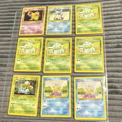 Wizards of the Coast Vintage Pokemon TCG 45 Cards Team Rocket Base Jungle - Image 5
