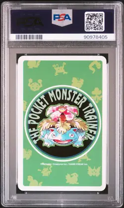 1996 POKEMON GREEN VERSION PLAYING CARDS 6 OF SPADES #094 GENGAR PSA 10 - Image 2