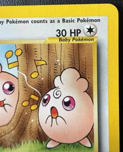 Pokemon Cards Igglybuff 36 Wizards Black Star Promos WOTC Promo NM - Image 3