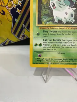 Nidoran (Female) Jungle Pokemon Card Vintage WOTC 57/64 LP - Image 5