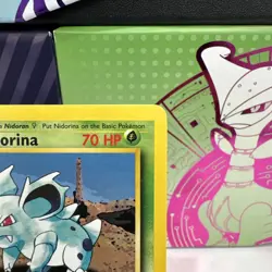 Pokemon Card Nidorina 40/64 Jungle Set WOTC LP - Image 3